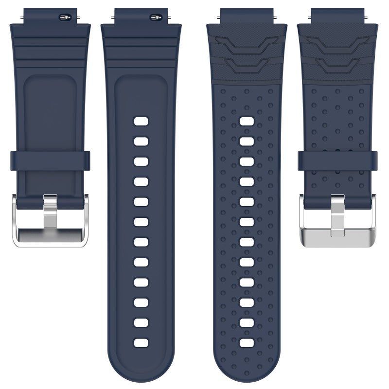 erorex For Xplora X5 / X5 Play Children Watch Silicone Replacement Watch Band(Midnight Blue) - Image 3