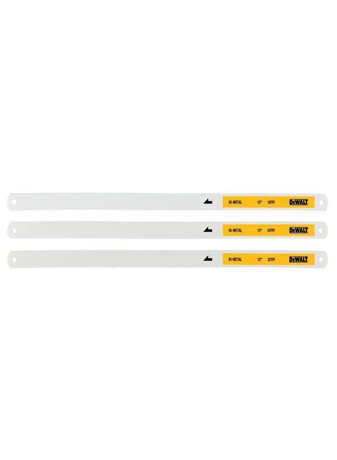 DEWALT DWHT20558 12 in. Hacksaw Blade (3-Pack) - Image 5