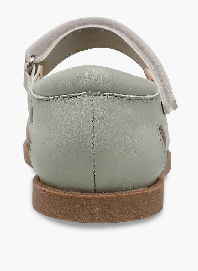 Flora Bella By Shoexpress Girls Floral Embroidered Cross Strap Sandals - Image 4