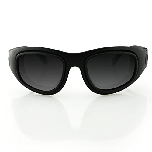 Bobster Eyewear BSSA201AC Sport and Street 2 Convertible Sunglasses, Black Frame/3 Lenses - Image 5