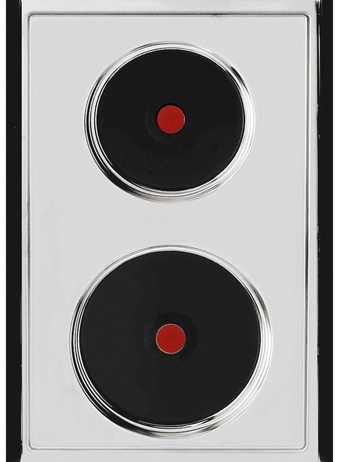 GLEMGAS Built-In Gas Hob 86CM 4 Burners 2 Electric Hobs Steel - Image 3