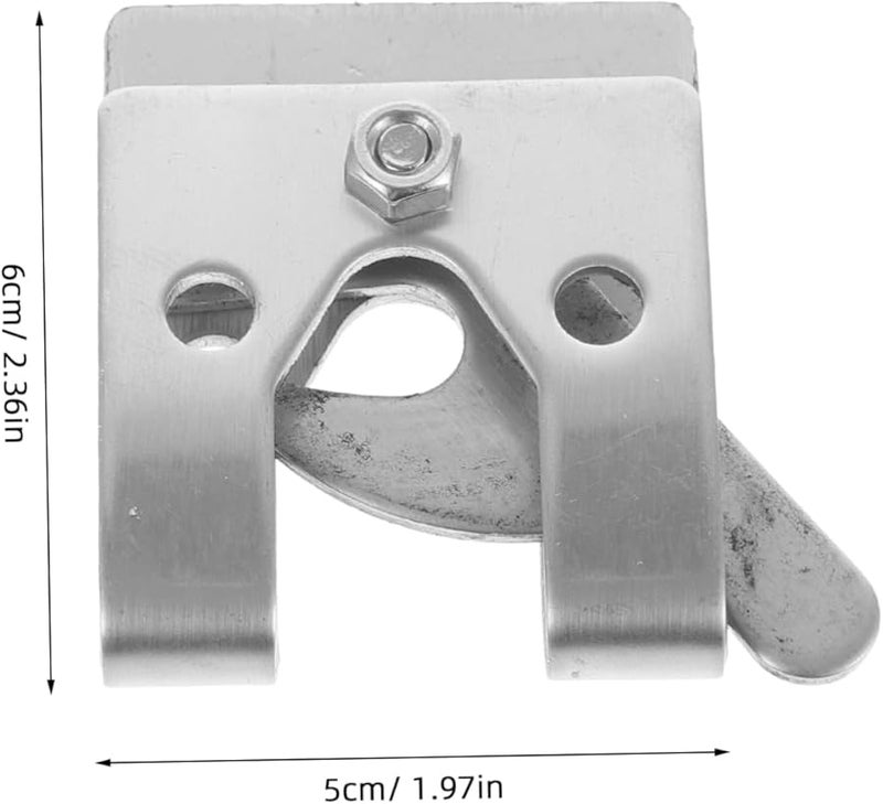 Double Latch Gate Lock for Pet Cage Dog Kennel Durable Safety Door Lock Replacement Easy Installation - Image 3