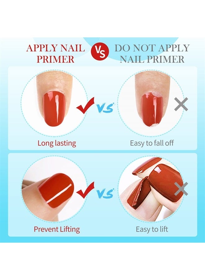 Born Pretty Natural Nail Prep Dehydrate and Bond Primer Acid-Free,15ml Dehydrator for Acrylic and Gel Nail Polish, Non Acid Primer for UV Gels Fast Dry Superior Bonding Agent Gift Box Set - Image 4