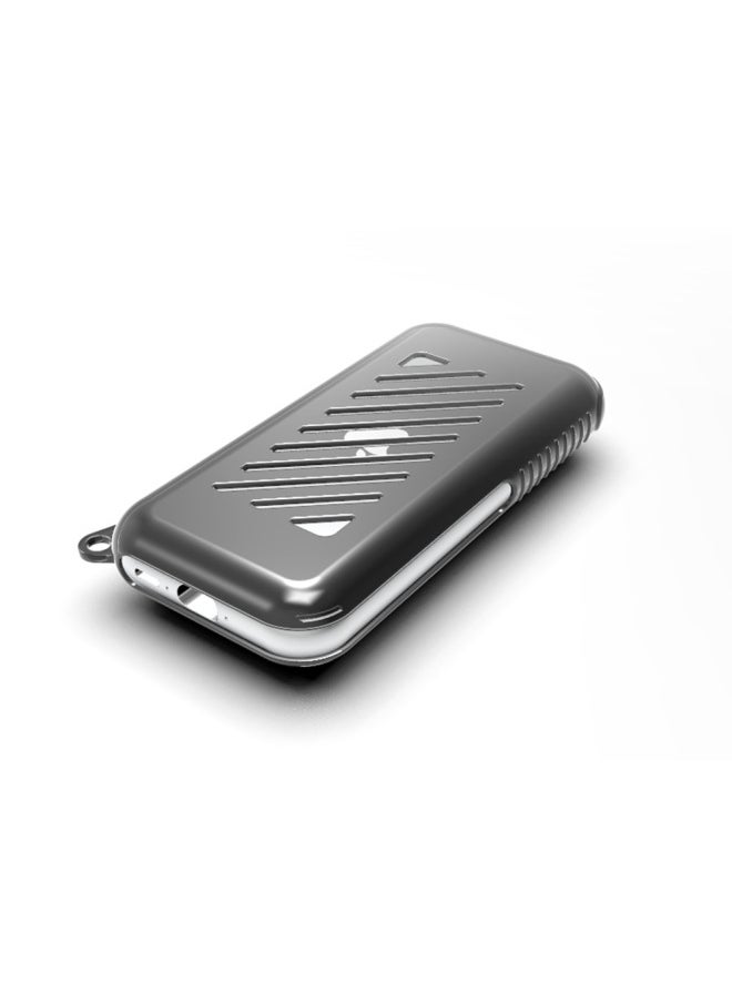 Visionpro Protective Case For Apple For Apple Vision Pro Battery Protective Case TPU Soft Rubber Power Supply-Product Color:Transparent-Model:Vision Pro Host Case