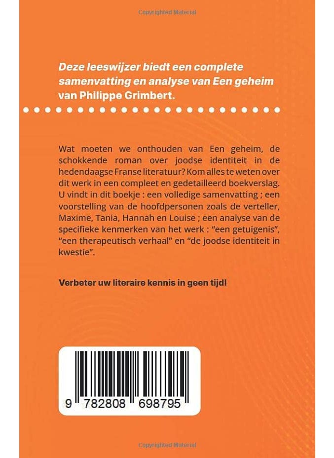Een geheim van Philippe Grimbert (Boekanalyse): Volledige analyse en gedetailleerde samenvatting van het werk  - Image 2