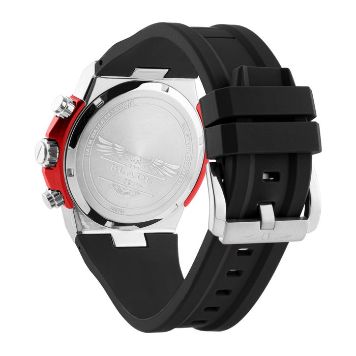 BLADE Swift Mono 3667G5MNN SS & Silicone Strap Multifunction Men's Watch - Image 4