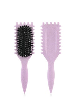Generic 2024 Newest Bounce Curl Brush,Bounce Curl Defining Brush,Curl Defining Brush,Hair Brush Styling Brush,Shaping and Defining Curls for Women Girls (Color : Purple)  - Image 3
