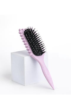 Generic 2024 Newest Bounce Curl Brush,Bounce Curl Defining Brush,Curl Defining Brush,Hair Brush Styling Brush,Shaping and Defining Curls for Women Girls (Color : Purple)  - Image 2
