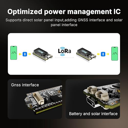 Heltec Automation Heltec ESP32 LoRa 32 V4 Development Board with OLED Display Upgraded ESP32 S3 SX1262 27dBm High Power Chip for WiFi Meshtastic IoT Devices Arduino Smart Home and Wireless Communication - Image 4