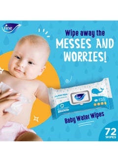 Fine Baby Water Wipes Grapeseed Extract  - Image 2