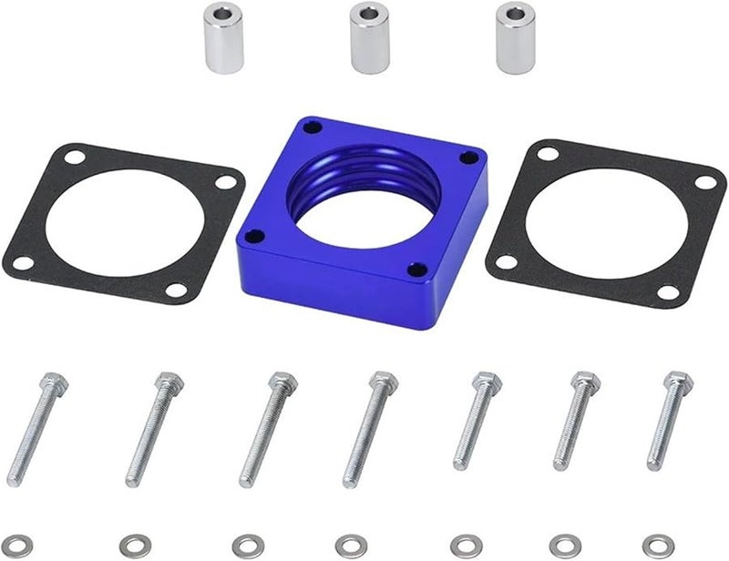 Blue Throttle Body Spacer For Jeep Wrangler TJ YJ Cherokee XJ 2 5L 4 0L Engine - Image 2