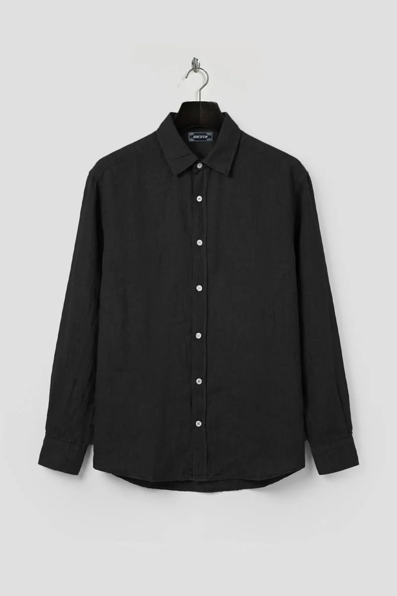 Giesto GIESTO Oversized Cotton Woven Shirt