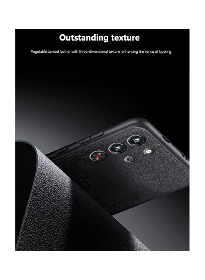 Compatible with ZTE Nubia Red Magic 10 Pro/10 Pro Plus Case,Litchi Pattern Slim Leather PC Frame,Shockproof u0026 scratch-resistant phone case for Red Magic 10 Pro/10 Pro+