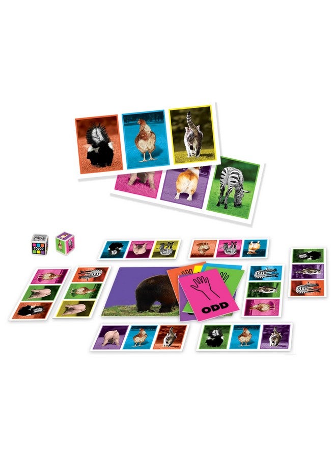 Winning Moves Games Fuzzy Butts Game: Fast-Playing Animal Themed Family Game for 2 to 6 Players, Ages 6+ - Image 2