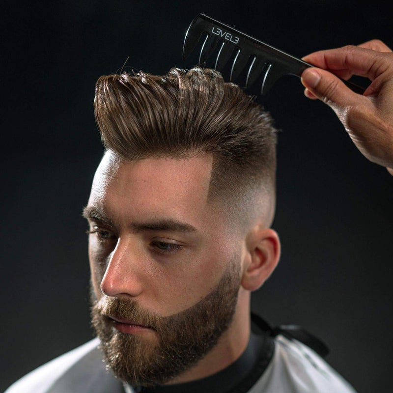 L3 Styling Comb Set - Professional Salon Look - Lightweight and Ergonomic - Comfortable and Glides Easily - Level Three - 2pc - Image 2