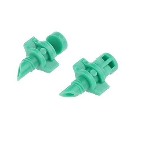 Ashu Supply Garden Watering 180 Degree Sprinkler Irrigation System Mini Spray Nozzle (Green), 50 Pieces - Image 4