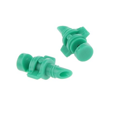 Ashu Supply Garden Watering 180 Degree Sprinkler Irrigation System Mini Spray Nozzle (Green), 50 Pieces - Image 2