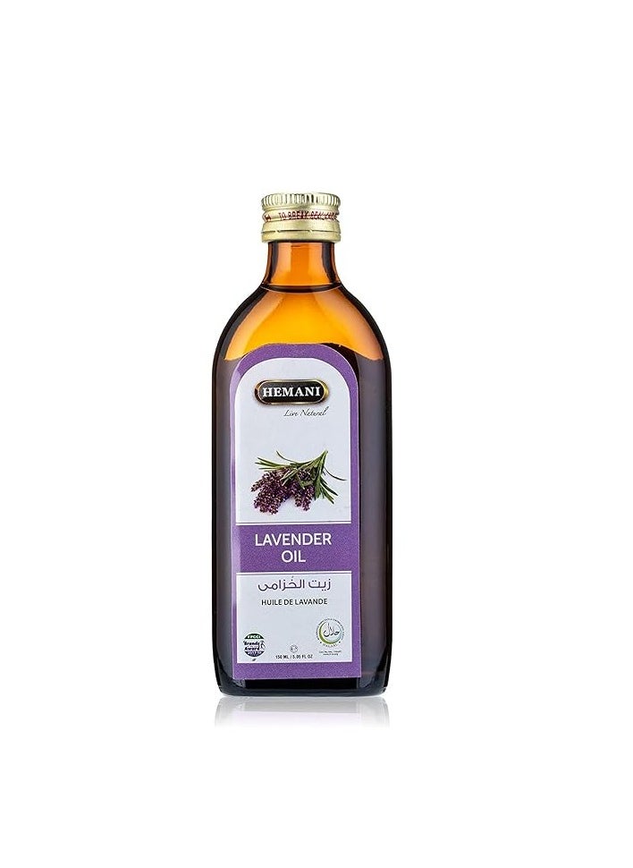 HEMANI Hemani Lavender Oil – 100% Natural Relaxation & Skincare Solution (150 ml) 