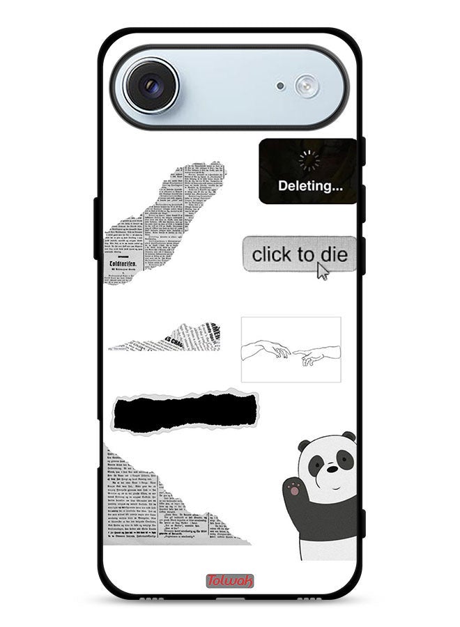Tolwak Apple iPhone Air Protective Case Cover Panda Sticker - Image 1