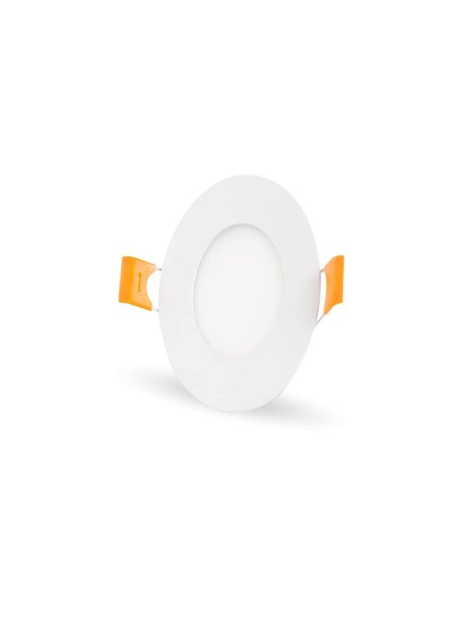 D'Mak 3W LED Concealed Round Shaped Panel Light with Adapter, for POP False Ceiling (White) - Image 2