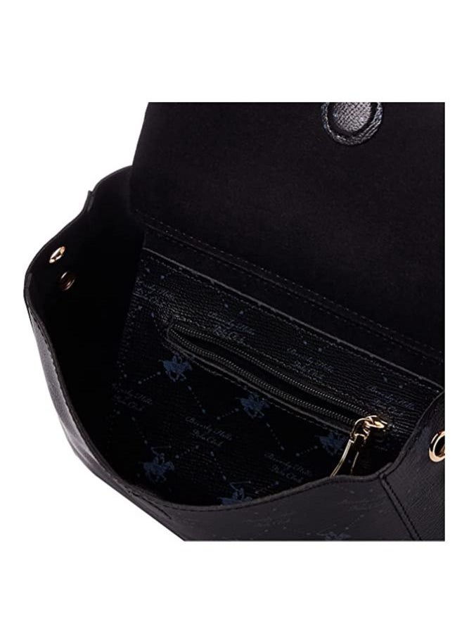 BEVERLY HILLS POLO CLUB - Beverly Hills Polo Club Women's bag Black Dark Blue - Image 1