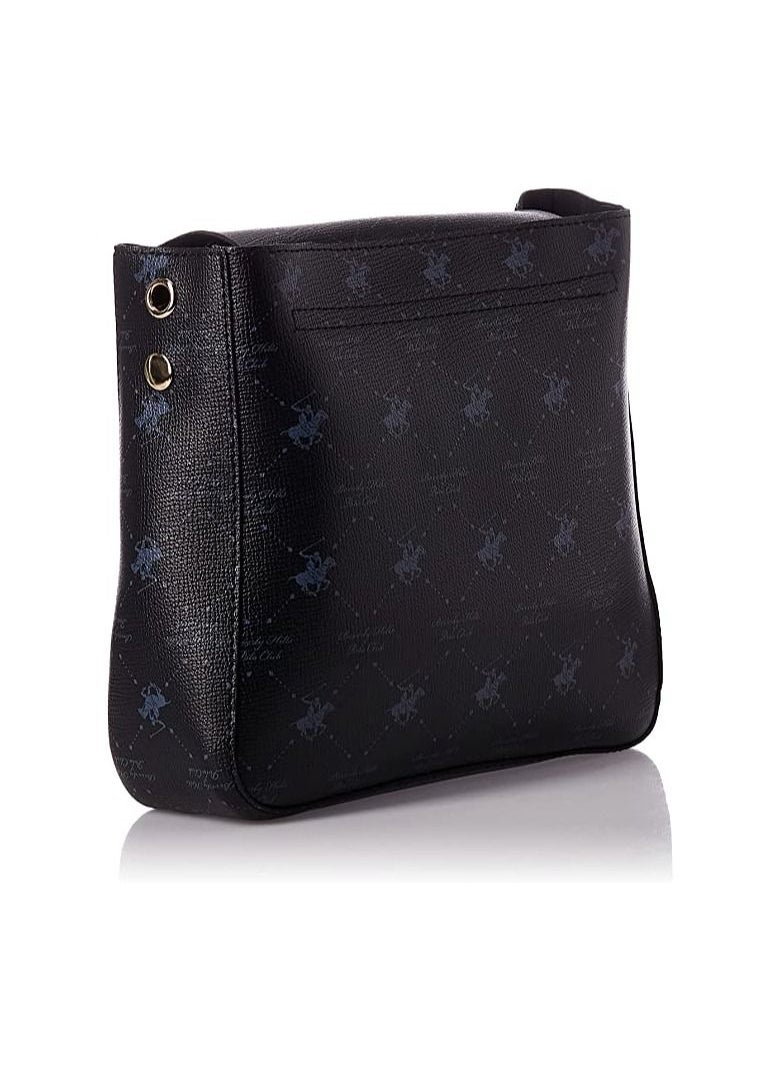 BEVERLY HILLS POLO CLUB - Beverly Hills Polo Club Women's bag Black Dark Blue - Image 1