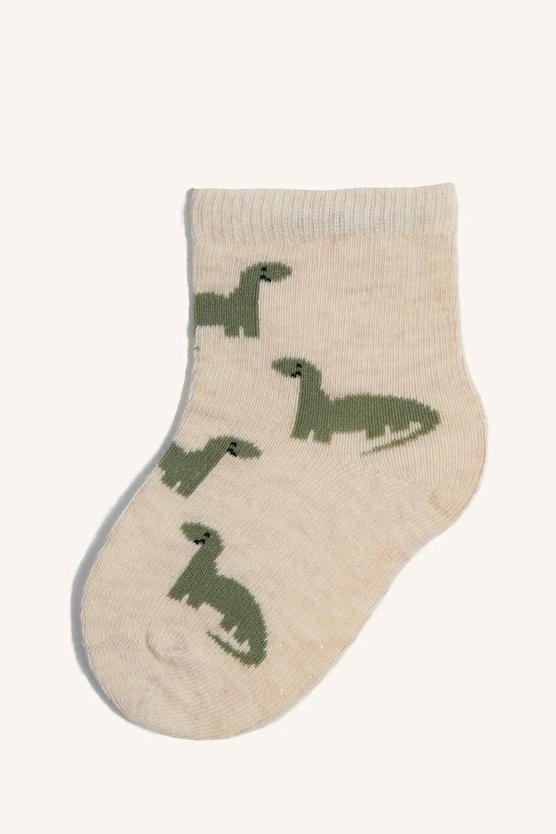 ديفاكتو Babay Boy Seamless 4 Piece Cotton Long Socks