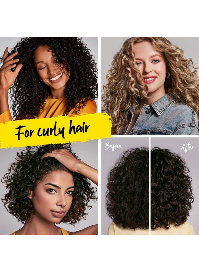 Marc Anthony Nourishing Curl Cream, Coconut Oil & Shea Butter - Anti-Frizz Biotin Detangling Cream to Enhance Curls, Defrizz, Hydrate & Adds Shine - Color Safe & Sulfate Free Styling Product