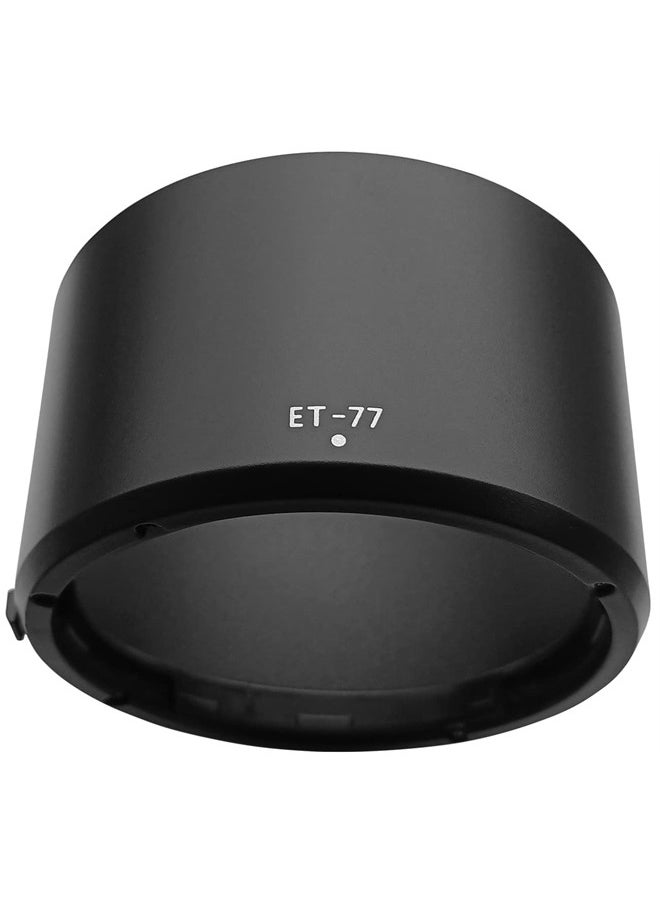 HUIPUXIANG ET-77 Lens Hood for Canon RF 85mm F2 (Not for 1.2L) Macro is STM Lens on EOS R6 R6 Mark II R5 RP R Camera Accessories, 67mm Lens Hood  - Image 1