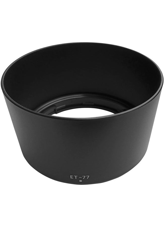 HUIPUXIANG ET-77 Lens Hood for Canon RF 85mm F2 (Not for 1.2L) Macro is STM Lens on EOS R6 R6 Mark II R5 RP R Camera Accessories, 67mm Lens Hood  - Image 3