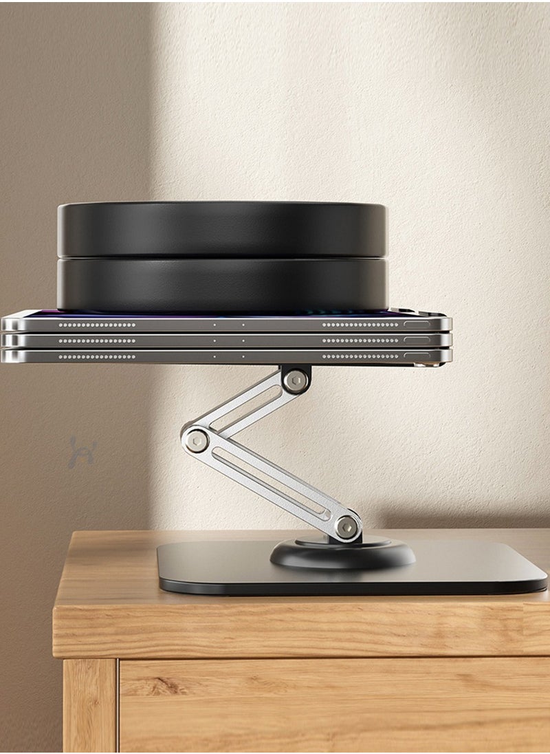 Super ZYouth - For iPad Stand Holder Adjustable Tablet Stand for Desk, Portable Stand Tablet Holder Travel Home Office 2024 iPad Pro Essentials for Table Mount/PS/Switch iPhone - Image 1