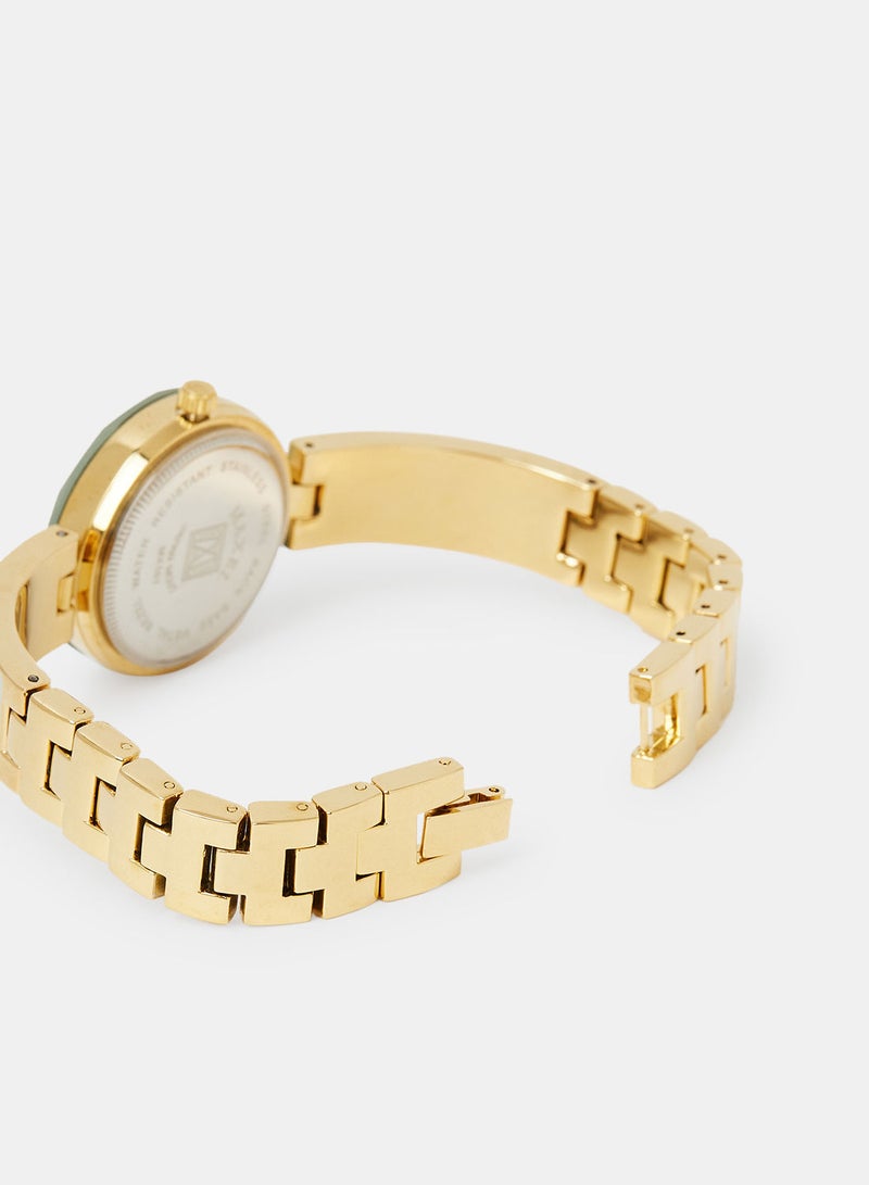 Maxel ساعات يد أنالوج نسائية أنيقة ومقاومة للماء MX255 - 28 مم - Image 3