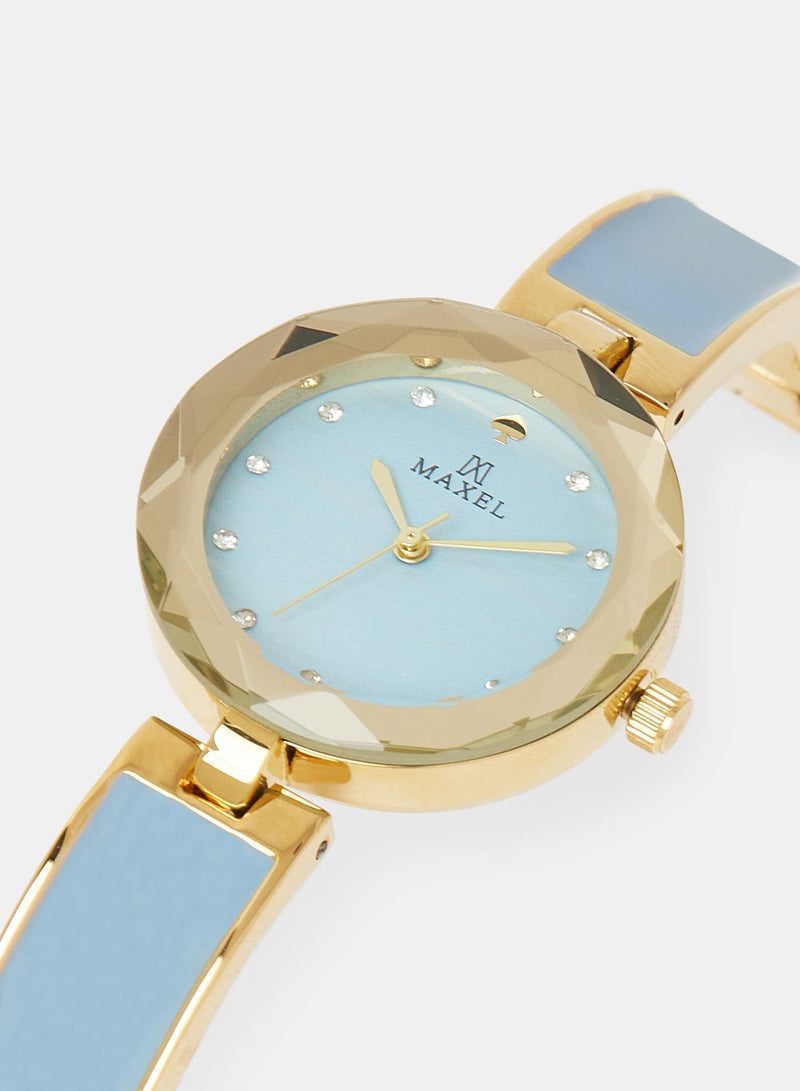 Maxel ساعات يد أنالوج نسائية أنيقة ومقاومة للماء MX255 - 28 مم - Image 2