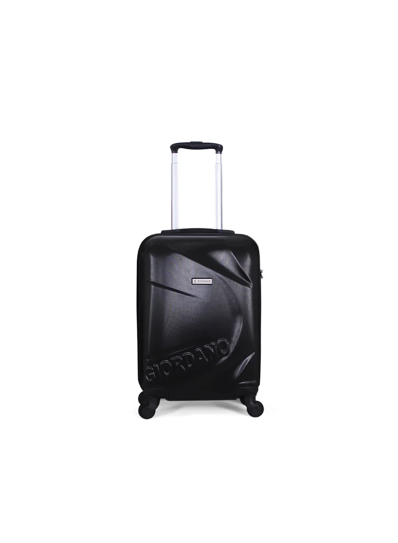 GIORDANO Giordano Trolley Hardside Luggage 20 inch ,Black