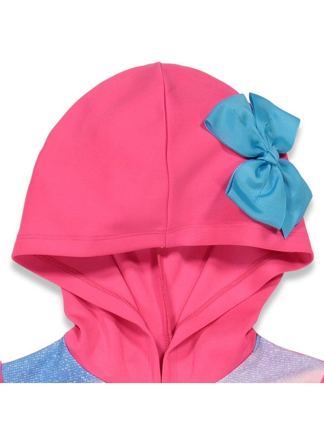 JoJo Siwa Girls Hooded Flutter Sleeve Costume Dress with Bow - Image 3