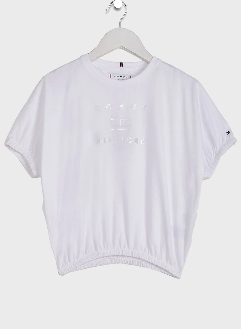 TOMMY HILFIGER Youth Logo T-Shirt