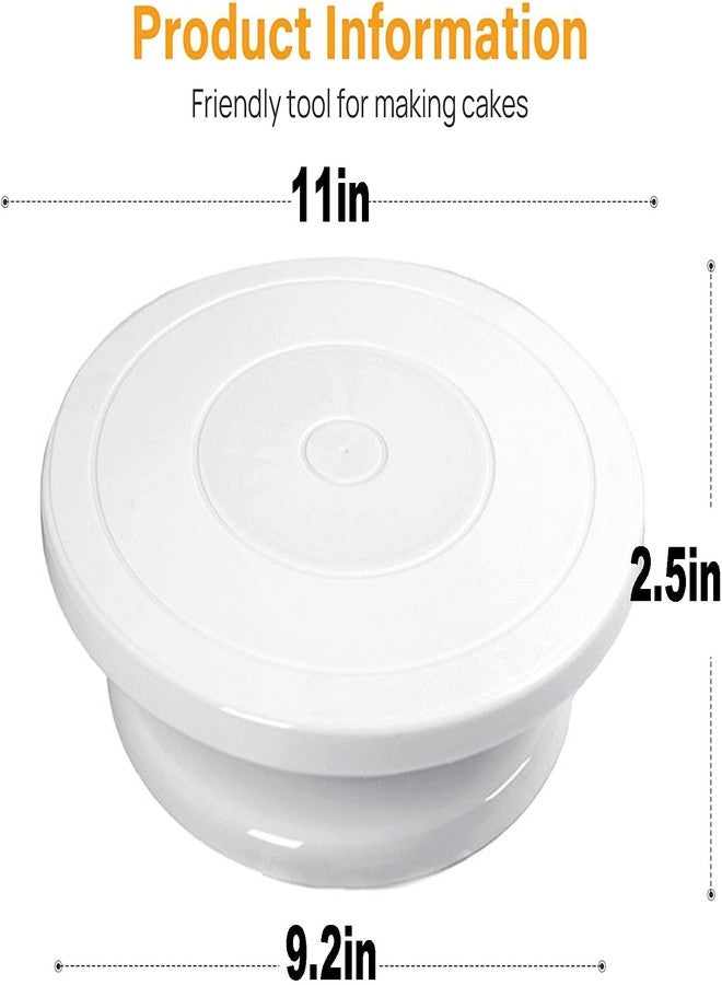 Miecux Cake Decorating Turntable,Cake Decorating Supplies Revolving (Blue) - Image 2
