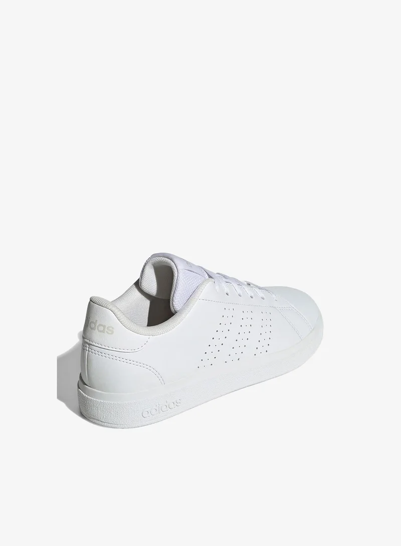 Adidas White Youth Advantage Base 2.0  | Best Price UAE