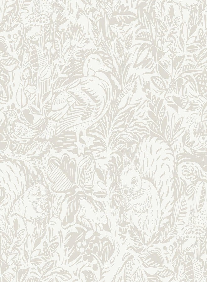 Micpolo Peel and Stick Wallpaper Boho Wallpaper Cream Contact Paper for Cabinets Beige Self Adhesive Removable Wall Paper for Bedroom Bathroom Kids Nursery Wall Decor 16.1" x 118" - Image 1