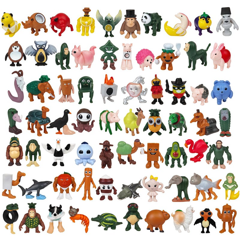 Mushplushies دمى موشبلوشي 72 قطعة إيطالية دماغ مروّع سرقة ألعاب دماغ مروّع 18 ترالاليرو ترالا شخصية أكشن تونغ تونغ تونغ دمية سحور زينة عيد ميلاد للأطفال هدايا حفلات - Image 3