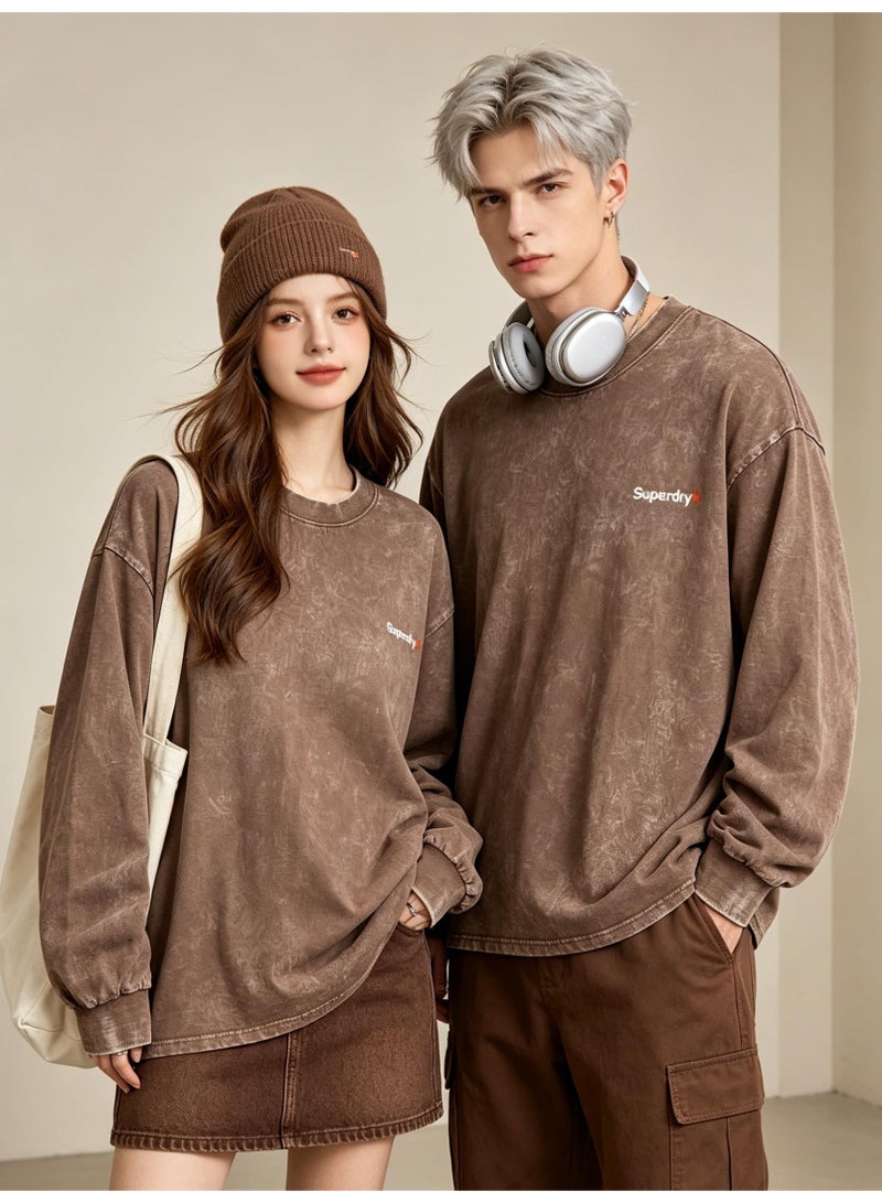 سوبر دراي Superdry Men's and women's T-shirt with long sleeves - Image 1