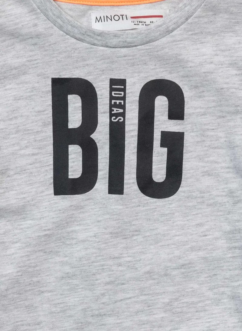 MINOTI Boys Printed T-Shirt with Short Sleeves