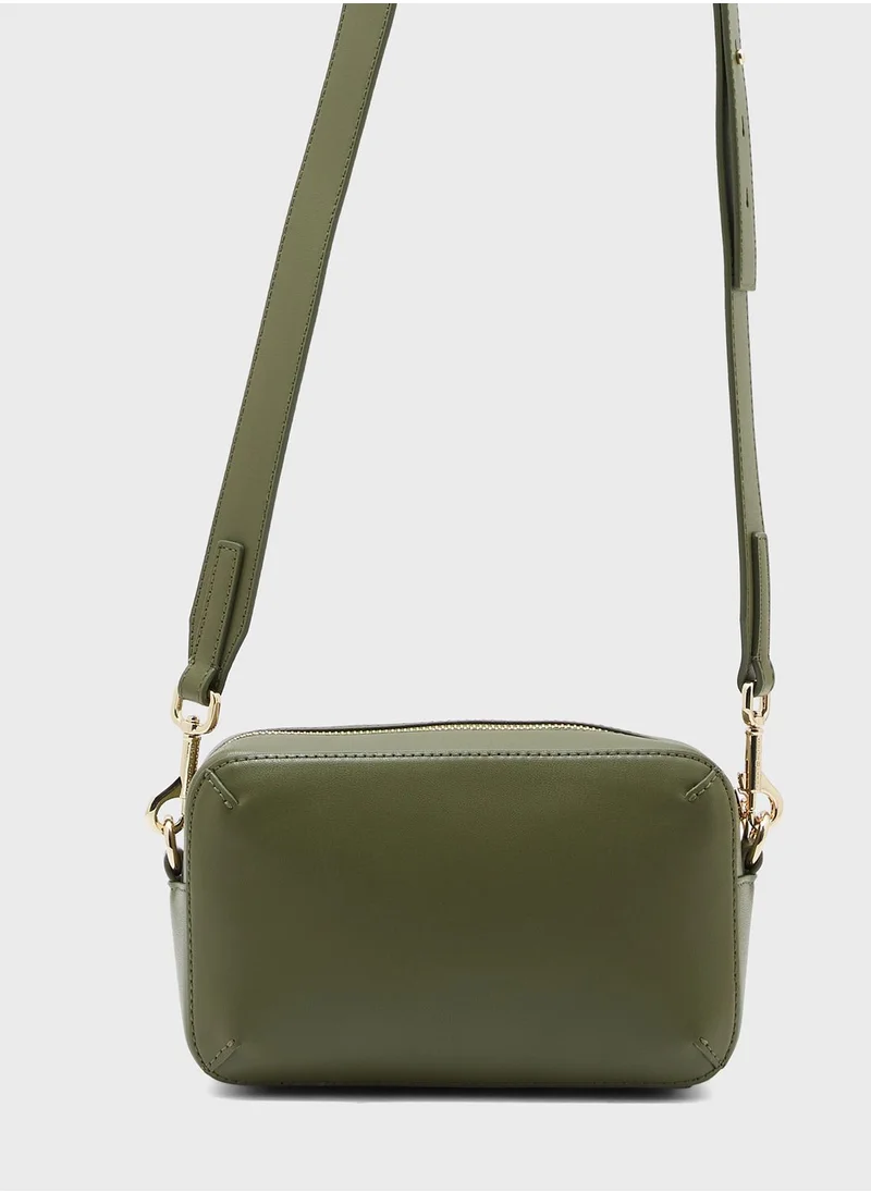 TOMMY HILFIGER Zip Over Top Handle Crossbody