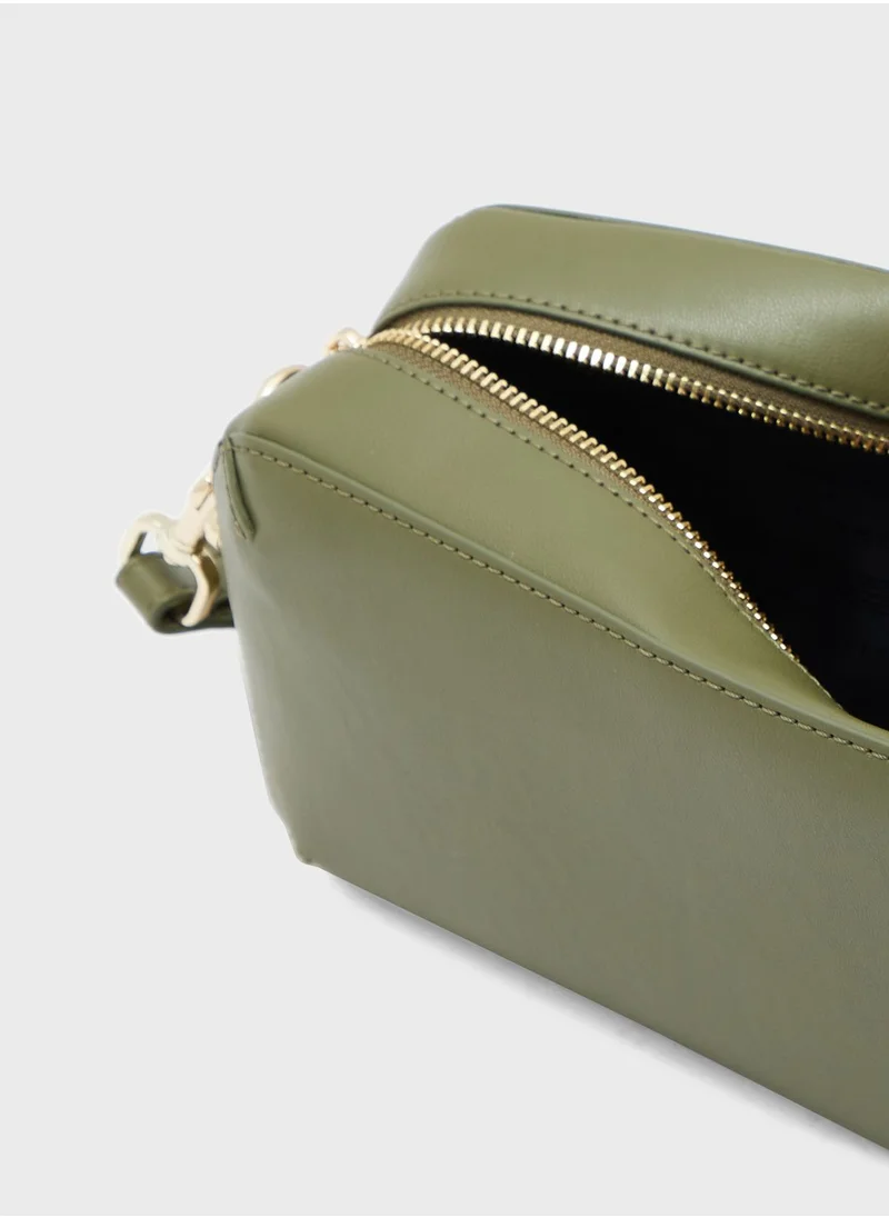 TOMMY HILFIGER Zip Over Top Handle Crossbody