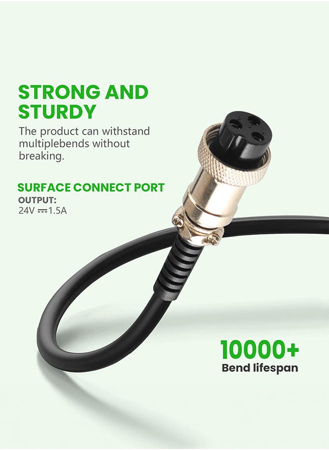 S-Color - 24V 1.5A 36W Electric Scooter Battery Charger for Razor E100 E200 E300 E125 E150 E500 E175 PR200 MX350 E225S E325S Pocket Mod Sports Mod and Dirt Quad - Image 1