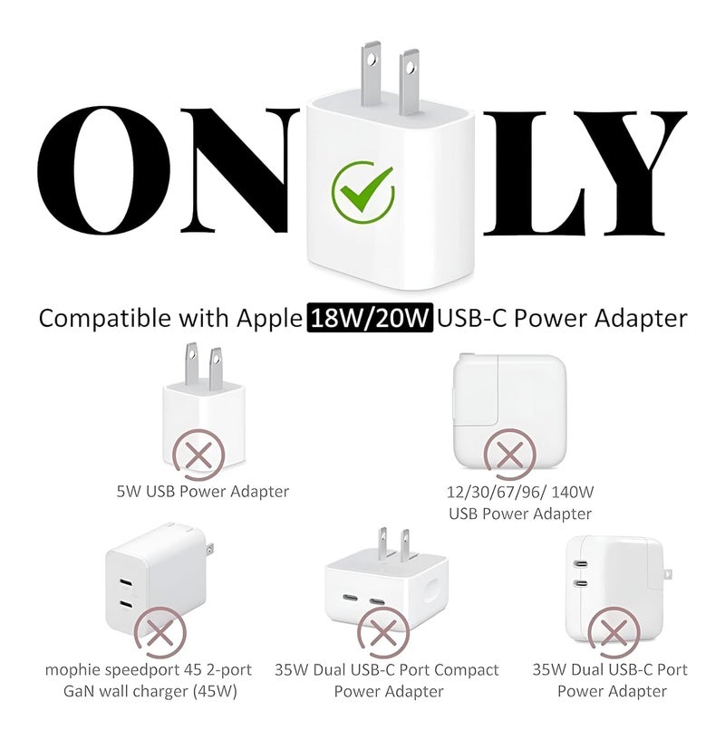 CERLINK Charger Protector,Cable Protectors for Apple iPhone 18W & 20W, 3D Cartoon Cute Case Cover Protective Sleeve Full Adaptor Charger Protection (Puppy) - Image 4