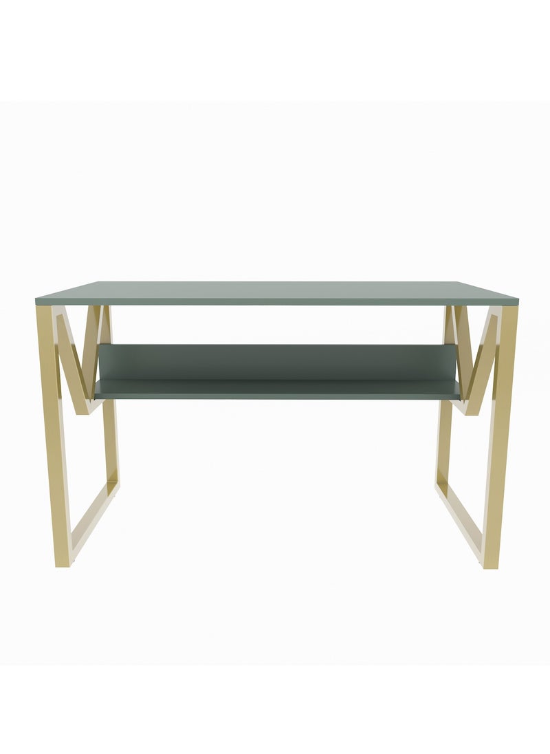 Decorotika Lona Computer Desk with a Metal Frame 120 cm | Work Table  - Image 2