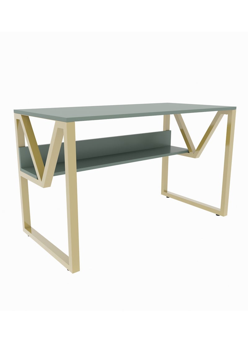 Decorotika Lona Computer Desk with a Metal Frame 120 cm | Work Table  - Image 5