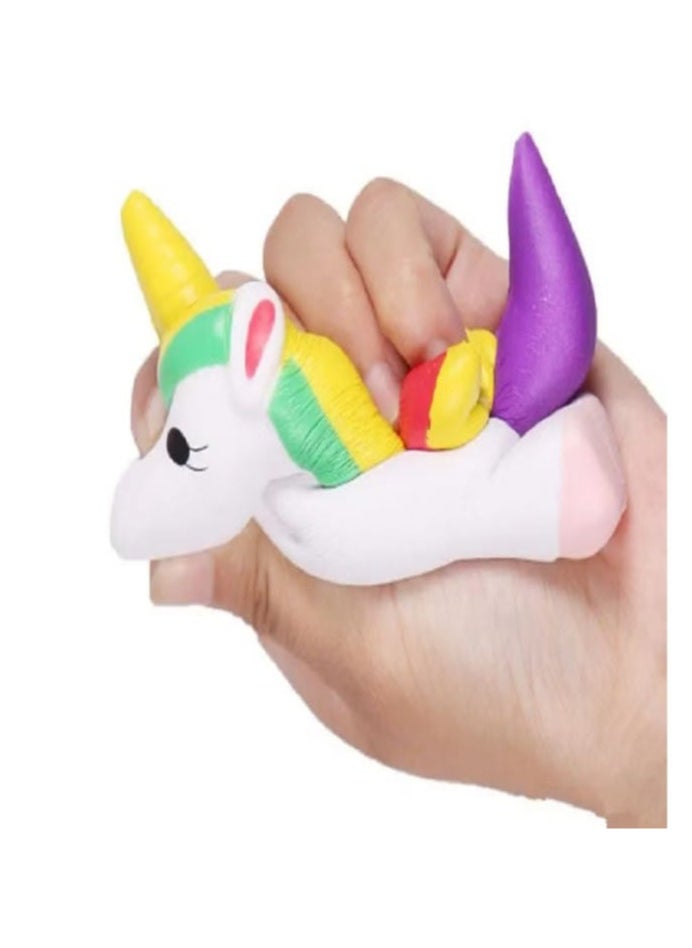 Generic Squeeze Unicorn Toy, High Quality Simulation Unicorn, Anti-Stress Toys Squeeze Unicorn Slow Rising Toy  - Image 3