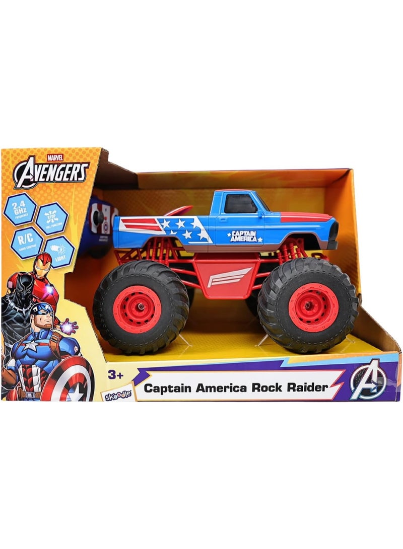 Captain America سيارة مارفل كابتن أمريكا روك رايدر التي تعمل بالتحكم عن بعد (104113) - Image 5